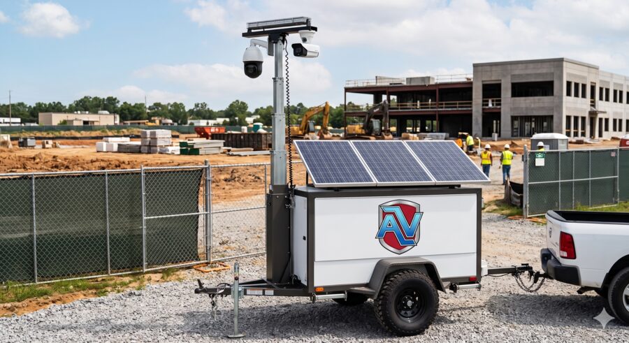 Solar Box unit on site