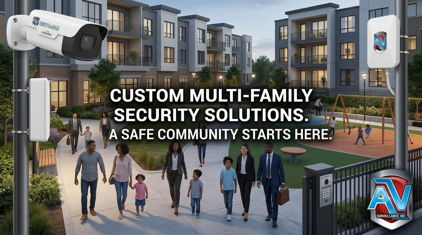 Custom Multi-Family Security Solutions — A Safe Community Starts Here