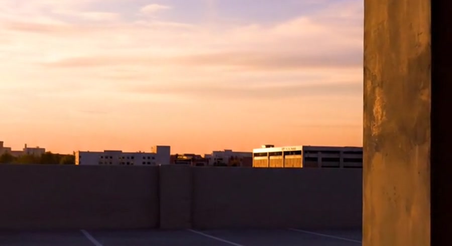 rooftop or surface lot